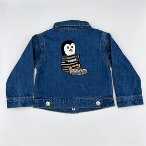 CHILDREN'S PENGUIN DENIM JACKET