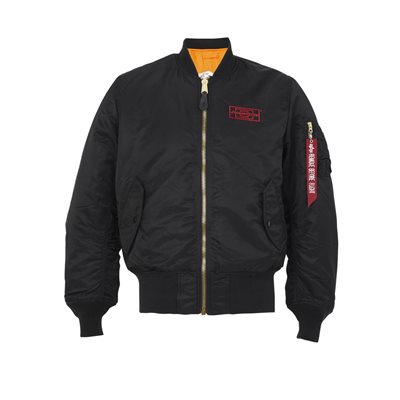 PANAVISION ALPHA BOMBER JACKET BLACK