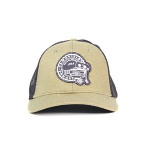 PANAVISION FITTED TRUCKER CAP - KHAKI GREEN