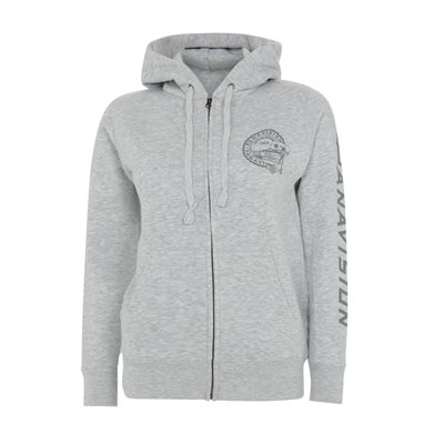 PANAVISION ZIP HOODY (LIGHT GREY) LADIES