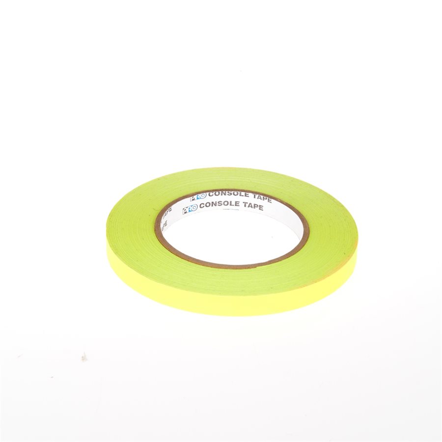 FLUORESCENT ARTIST PAPER TAPE YELLOW 1" (25M)