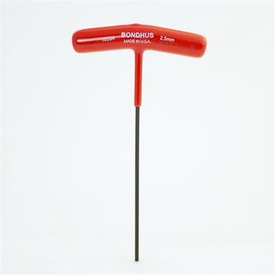 HEX KEY LONG T-HANDLE 2.5MM